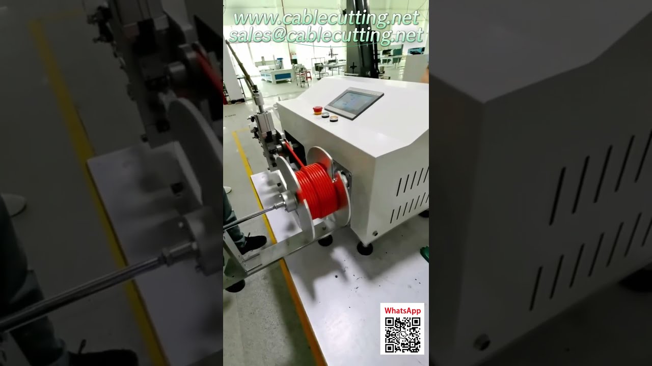 Máquina de Bobinamento de Cabo 3 em 1: Medição, Corte e Traversamento Automáticos