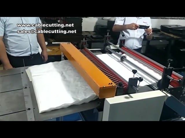 Máquina de Corte Automática de Algodão | Cortadeira de Algodão com Comprimento Fixo