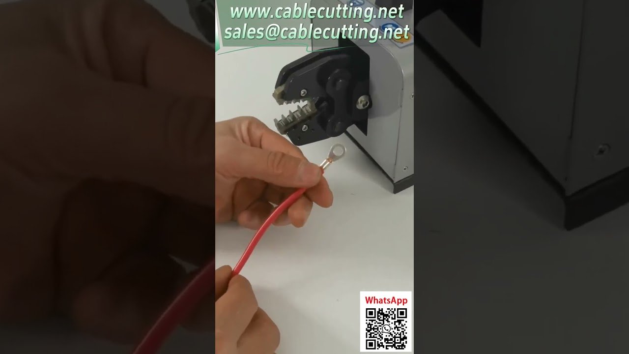 Soluções Automatizadas para Crimpagem de Terminais #AutomaçãoIndustrial