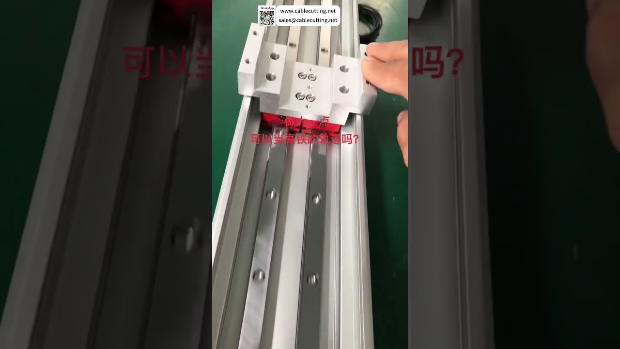 Módulo Linear de Grande Formato para Automação Industrial | Máquina de Produção Rápida