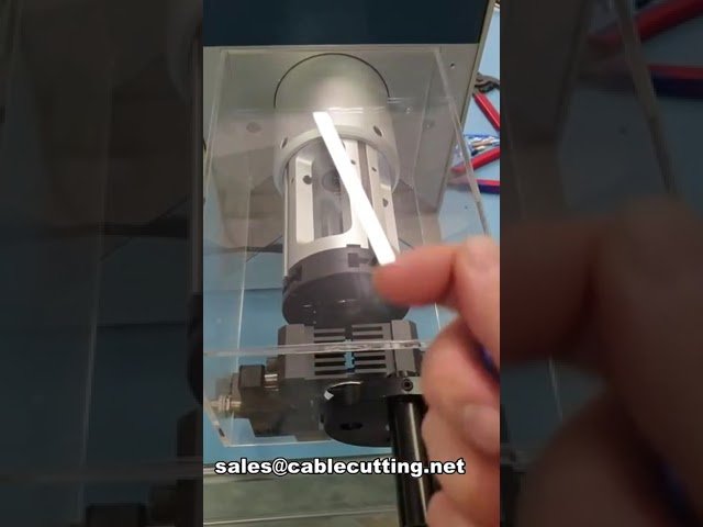 Máquina de Decapagem de Cabos Coaxiais WPM-6806 - Alta Precisão e Automação