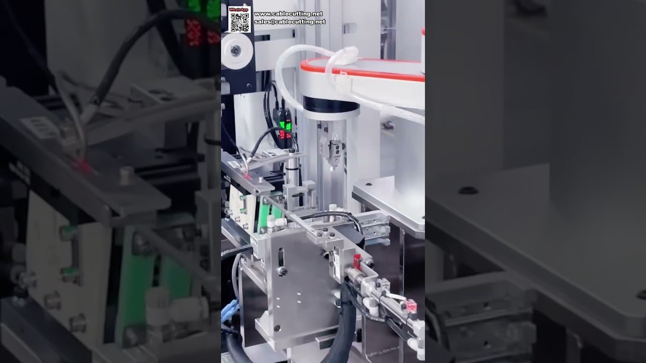 Equipamento Automático de Alimentação Flexível e Crimpagem de Terminais para Fios