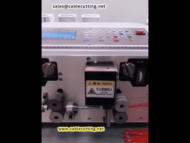 Máquina automática de descascar cabos e cortar fios | Cortadora multifuncional de cabos