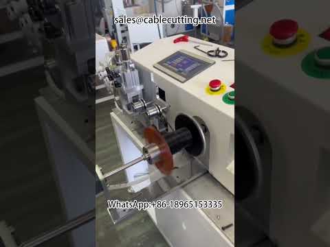 Máquina de Bobinar e Amarrar Fio Automática | Processamento Industrial Eficiente