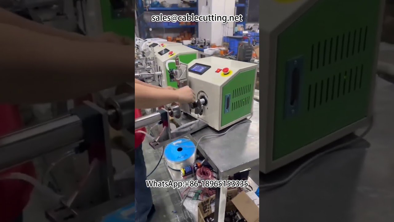 Máquina de Enrolar Fio Automática | Enrolamento de Chicotes Elétricos | Bobinagem de Metros e Linhas