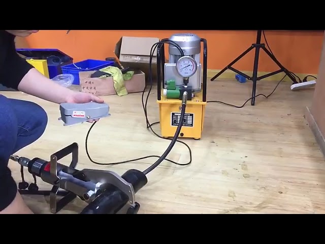 Bomba Hidráulica Eletromagnética 700A – Controle por Pedal, 380V, 7L