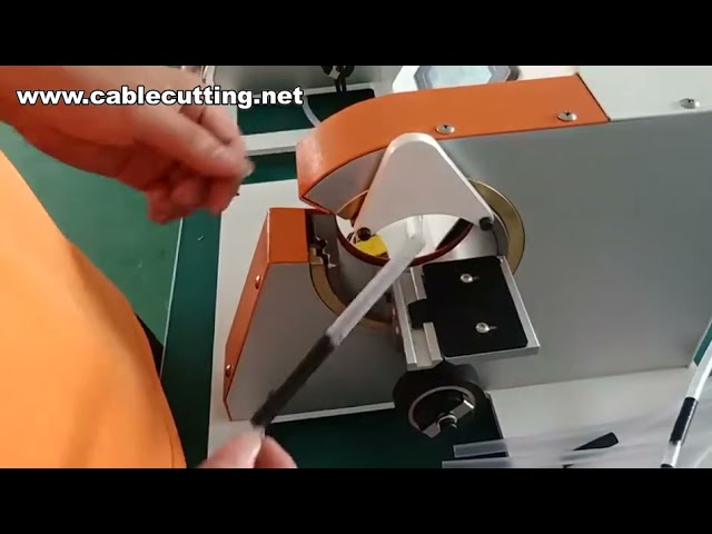 Máquina de Enrolar Fita Adesiva Semiautomática | Máquina de Amarrar Cabos Automática para Chicotes Elétricos