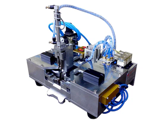 Máquina de Descascar Fios Dupla Face WPM-903 - Máquina de Escova de Arame Semiautomática