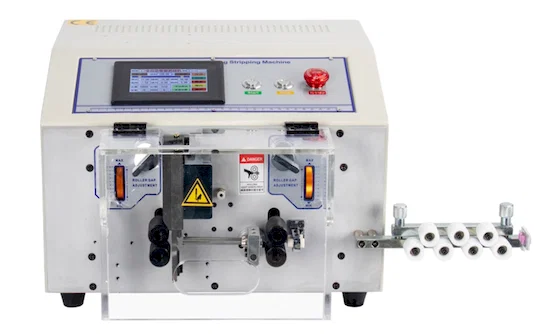 Descascador Automático de Cabos com Tela de Toque WPM-SDBS - Máquina Automática de Descascamento de Fios